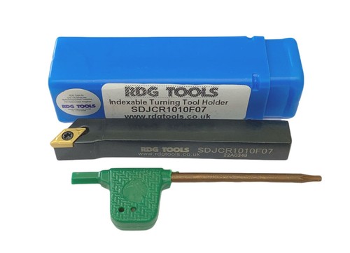 Indexable lathe turning tool - indexable,
