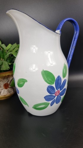 Vintage polish enamel - polish, jug