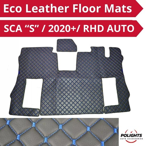 Eco leather floor - black, &