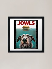 Funny Irish Wolfhound and