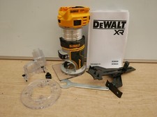 DeWalt DCW600 18V XR 1/4"/8mm laminate trimmer Router & fence Bare Unit
