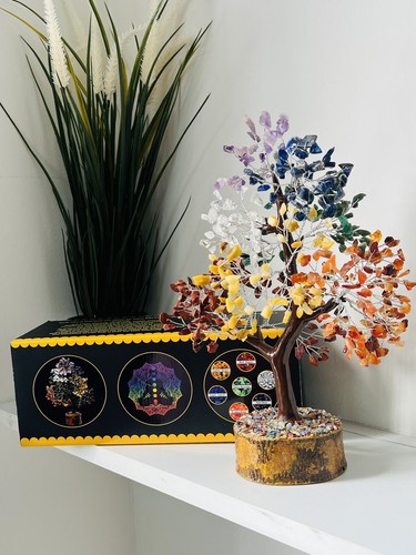 Chakra crystal tree - chakra, of