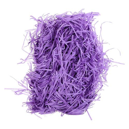 Purple shredded tissue paper - shredded,