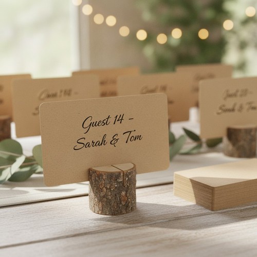 Versatile 12pcs wood - holders, &