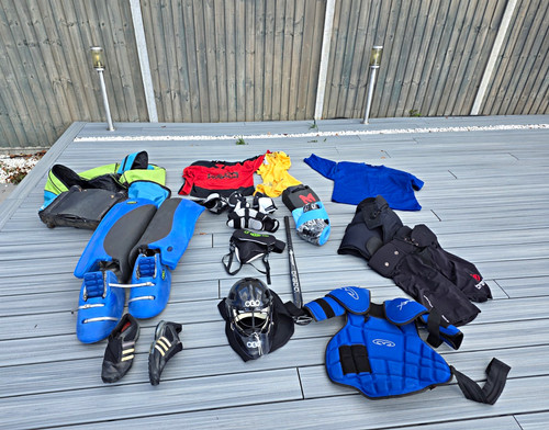Obo field hockey goalie leg - field,