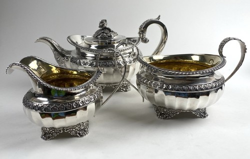 Antique georgian solid silver - georgian,