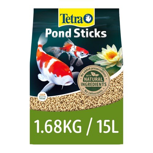 Tetra pond sticks 15l bag - pond,