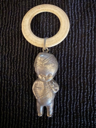 Vintage kewpie teething ring - kewpie,