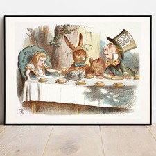 Art print mad hatter - art, hatter's