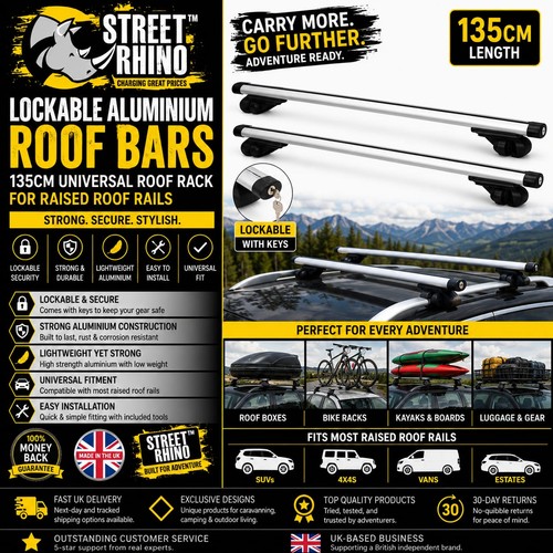 Lockable roof bars - roof,