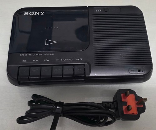 Sony tcm 818 dictaphone - tcm-818,