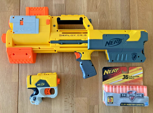Nerf strike deploy 6 - cs-6, and