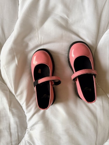 Girls pink martens mary - pink,
