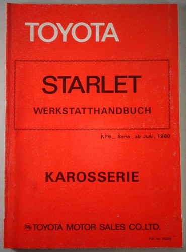 Workshop manual toyota - manual, body
