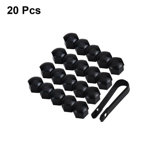 20x 19mm gloss - 19mm, black