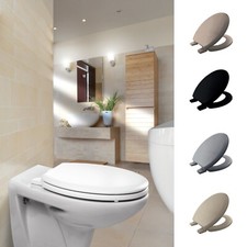 BEMIS Toilet Seat Chicago  Ultra Fix Available Coloured Wood Range Universal