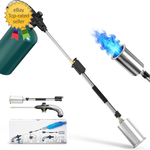 Weed torch with - weed,