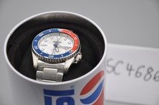 SEIKO 5 SPORTS X PEPSI LIMITED EDITION - SILVER - SRPL99K1 BRAND NEW WITH PAPERS