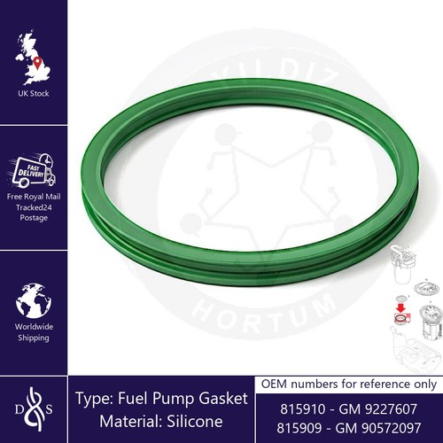 Fuel pump gasket fits vauxhall - fuel,