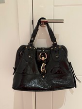 Chloe Kerala patent black leather hand bag