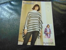 Stylecraft Cabaret Double Knit Crochet Pattern 9781 (2 Crochet Designs)
