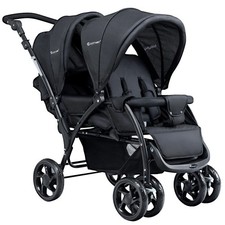 Double seat baby stroller - baby,