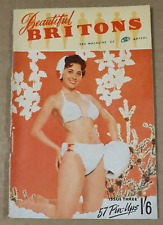 Beautiful Britons Vol.1 # 3 January 1956 - Vintage Glamour Pictures