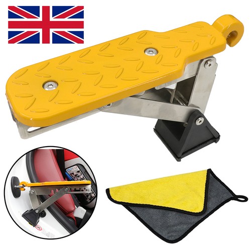 Car door latch hook step - car, foot