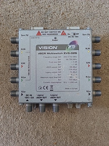 Vision ev5 d2s dscr cascade - dscr,