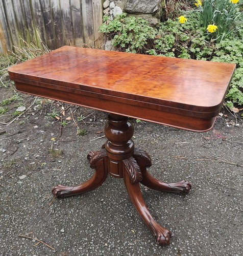 Antique games table 19th - antique,