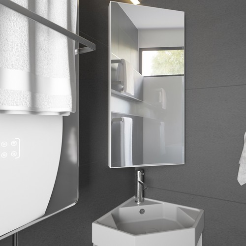 Corner medicine cabinet - medicine,