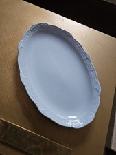 Swinnertons Pottery Chelsea Blue Oval Platter