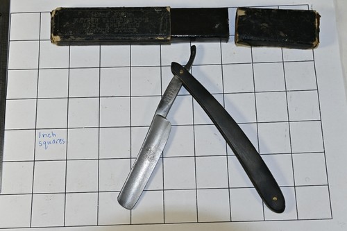 Straight razor plum bristol - razor, r.plum