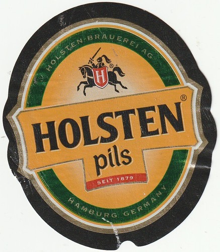 Beer bottle label holsten - label,