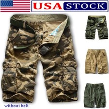 Mens Army Camouflage Shorts