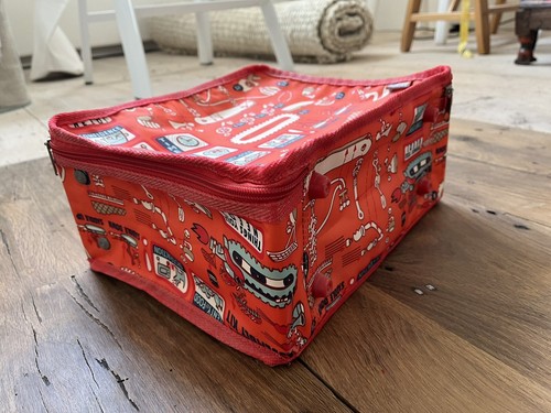 Vintage oilily orange case bag - orange,
