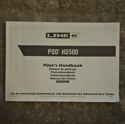 Line pod hd500 pilot s - 6,