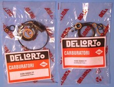 MOTO GUZZI V50 3/MONZA/V65 GENUINE  DELLORTO PHBH CARB SEAL KITS PR
