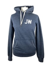 Jack Wills JW Hoodie Pullover Sweatshirt Hooded Top Physical Training UK 6 Blue