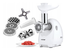 Zelmer ZMM4080B Electric Meat Mincer, 3 Strainers, sausage stuffer