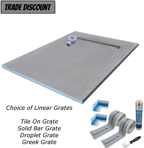 Wet room trade linear shower - room,