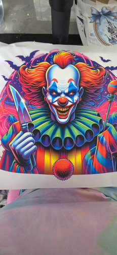Scary clown halloween - clown,