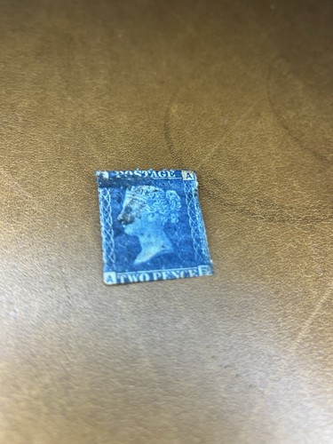 1840 two pence - 1840, blue