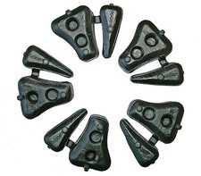Yamaha YZF-R6 rear wheel sprocket cush drive rubbers (1999-2002) set 5, new