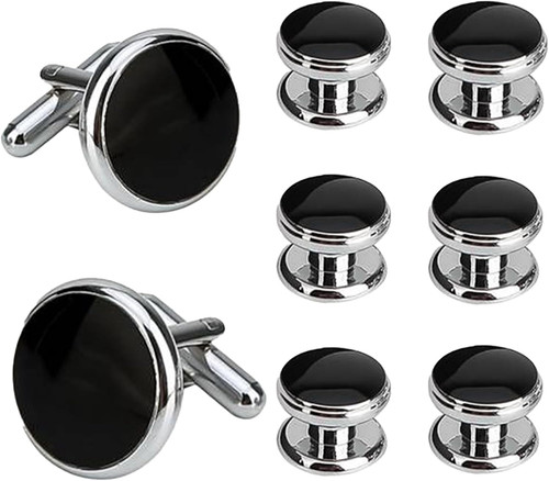 8pcs dress shirt studs tuxedo - 8pcs,