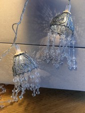 Vintage Woolworths Christmas Chandelier Fairy Lights Working 