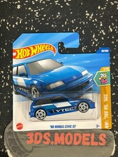 HONDA CIVIC 90 BLUE Hot Wheels