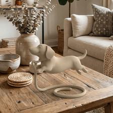 Plastic Sausage Dog Ornament