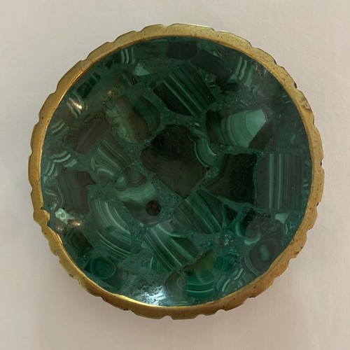 Malachite jewelry trinket - malachite,