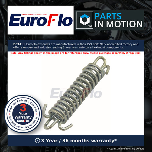 Spring exhaust pipe fits ford - pipe,